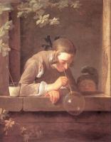 Chardin, Jean Baptiste Simeon - Soap Bubbles